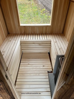 Sauna - Saunahütte - Gartensauna Bild 4
