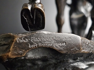 Fritz Richter- Elsner  1910-1920 - Bronze Skulptur - Sign. & Gießerei Bild 8