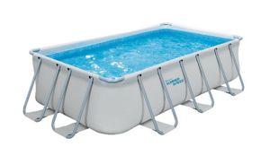 Verkaufe Summer Wave Frame Pool mit Filterpumpe und Poolleiter