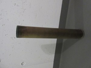 Messing-Kartusche Geschütz 76 mm OTO,   Bild 1