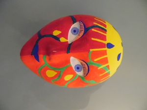 Gipsmaske Maske Gips