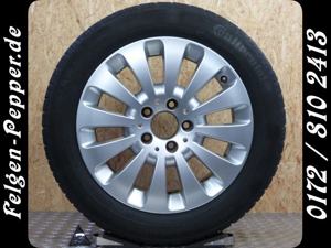 Mercedes c204 7x16 et43 Alufelgen 12-Speiche A2044010602 B66474352 5x112 5 112 Bild 6