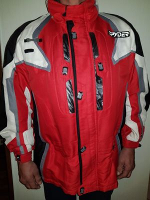 Spyder Herren Ski Jacke gr.52 , rot-schwarz-weiß, wie neu