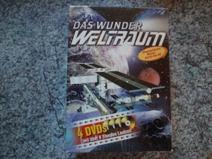 Das Wunder Weltraum - Phantastische Reisen durch das All, DVD Box mit 4 DVD  s = 8 Stunden, neu, OVP