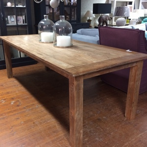 Holztisch Esstisch Hartholztisch recycelt Teak Küchentisch 160x90cm REDUZIERT in Starnberg Bild 2