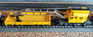 Verkaufe gelben Bauzug mit Kran Spur H0 Bild 3