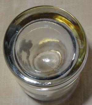 HT Trinkglas Bierglas älteres Andenkenglas 0,5 l Gruß aus Oberbayern Goldrand Abbildungen aus Bayern Bild 5