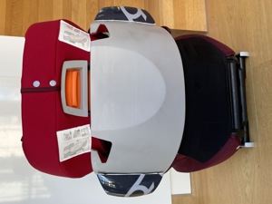 Kindersitz Cybex Solution X2-fix, 15-36 kg, rot, Top-Zustand Bild 4