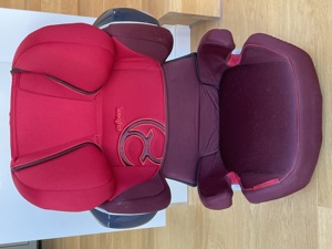 Kindersitz Cybex Solution X2-fix, 15-36 kg, rot, Top-Zustand Bild 1
