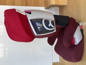 Kindersitz Cybex Solution X2-fix, 15-36 kg, rot, Top-Zustand Bild 3