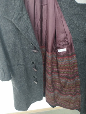 Hochwertiger Herrenmantel von Peter Hahn Bild 9 Hochwertiger Herrenmantel von Peter Hahn Bild 9