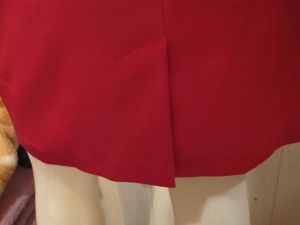 Ballkleid Kleid festlich Apanage femme Gr 36 rot gefüttert Bild 6