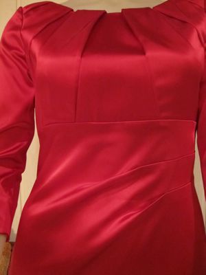 Ballkleid Kleid festlich Apanage femme Gr 36 rot gefüttert Bild 8