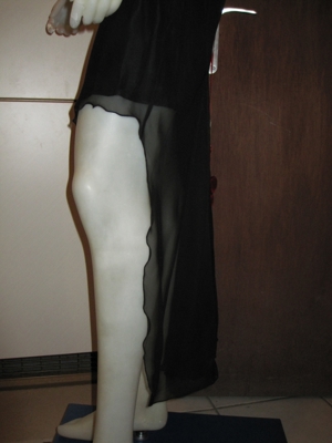 Ballkleid, Kleid festlich, schwarz mit Schulterweste Gr. 38 ChouChou Bild 9