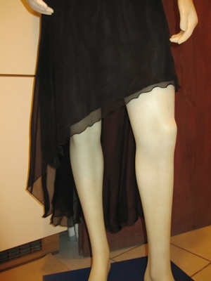Ballkleid, Kleid festlich, schwarz mit Schulterweste Gr. 38 ChouChou Bild 6