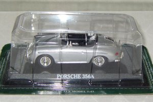  Porsche 356 A Speedster Modell silbermetallic limitierte Auflage originalverpackt in 1:43