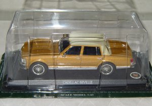  Cadillac Seville 1975 Modell goldmetallic limitierte Auflage originalverpackt in 1:43