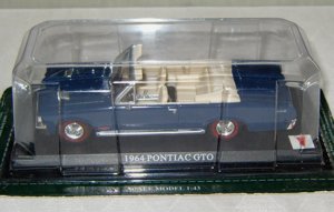  Pontiac GTO Cabriolet Convertible 1964 Modell blau limitierte Auflage originalverpackt in 1:43