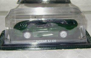  Jaguar XJ220 XJ 220 Supersportler Modell grün limitierte Auflage originalverpackt in 1:43