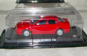  Alfa Romeo 156 Modell rot limitierte Auflage originalverpackt in 1:43