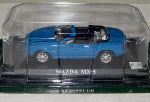  Mazda MX-5 MX5 MX 5 Roadster NA Modell blau limitierte Auflage originalverpackt in 1:43