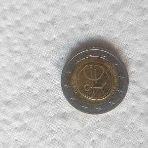 2 Euro Münze männchen  Bild 1