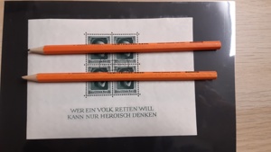 Briefmarken Dt. Reich Block 7 von 1937 gestempelt