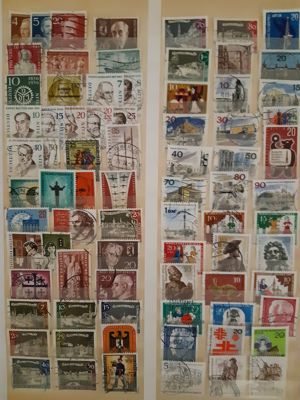Sammlung gestempelte Berliner Briefmarken 1948-1974