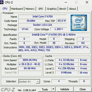 Gaming PC i 7 6700 CPU 16GB Ram SSD 120 GB 500GB HDD Bild 10