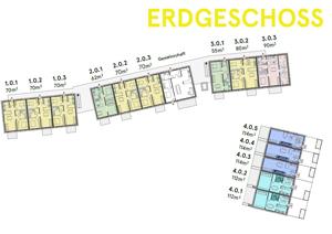Mehrgenerationen Wohnprojekt mit Eigentumswohnungen und RH in Hilpoltstein Bild 3