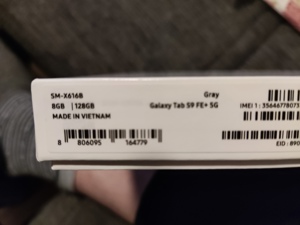 Samsung Taplet S9 wifi 12.4 display Bild 3