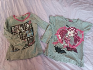 Monster High Shirt und T-Shirt, Gr 128 Bild 3