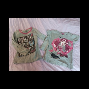 Monster High Shirt und T-Shirt, Gr 128 Bild 1