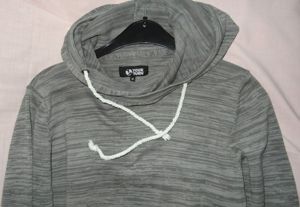 KA Your Turn Kapuzenpullover Sweatshirt Gr. M grau wenig getragen gut erhalten Kleidung   Bild 4