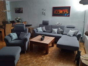 Couch, Sitzecke, L-Form, Sessel Bild 3