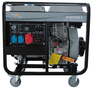 Diesel Stromerzeuger Generator AVR 6kVA +++ TOP Angebot +++ starkes Gerät ++ versandkostenfrei !! Bild 3