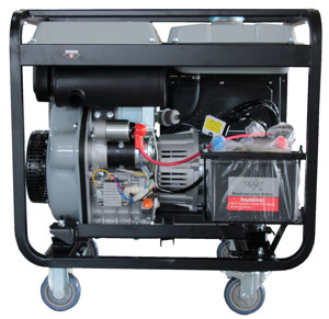 Diesel Stromerzeuger Generator AVR 6kVA +++ TOP Angebot +++ starkes Gerät ++ versandkostenfrei !! Bild 5