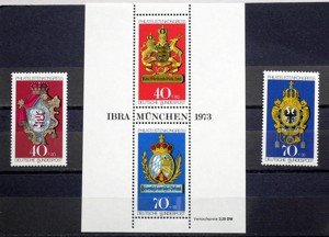 Briefmarken: BRD 1972-1973  Einzelmarken und Sätze Bild 7