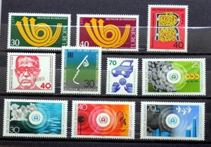 Briefmarken: BRD 1972-1973  Einzelmarken und Sätze Bild 8