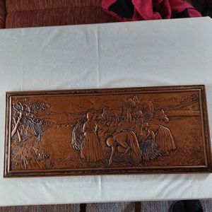 Kupferstich, "Getreideernte". Bild 2