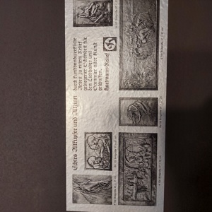 Kupferstich Hartmann-Relief, Getreideernte Bild 2