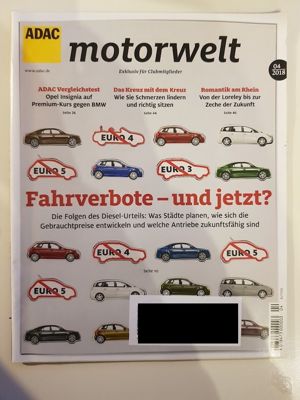 Zeitschrift * ADAC Motorwelt * 04 2018