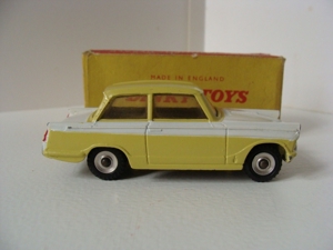 Dinky Toy TRIUMPH HERALD - Nr. 189 - Primelgelb - mit OVP Bild 7