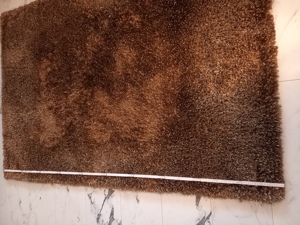 Handwebteppich, Musterring Bilbao, 200x140 cm, braun-creme-beige Bild 3
