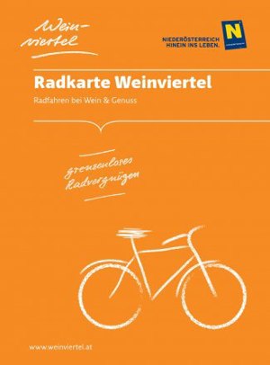 Niederösterreich, Weinviertel, Radkarte zu verschenken