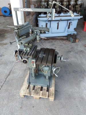 Deckel Gk21 Gravur + kopierfräsmaschine,Pantographe,Fräsmaschine.mit Zubehör 