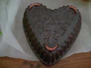 NEU Backform Kuchenform Puddingform Herz Bild 1