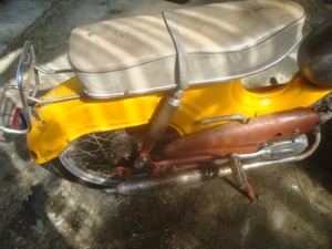 Oldtimer Moped 50ccm - Rabeneick Binetta Star Bj. 1960 - Restaurierung   Teileträger Bild 2