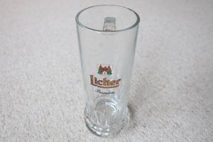 Bierkrüge Steinkrüge Glaskrüge Biergläser Licher Binding Krusovice Warsteiner Pfungstädter Becks Bild 10
