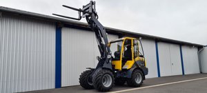 50 PS Eurotrac Hoflader W13F (CF) mit Kabine, 3.&4. Steuerkreis, hydr. Schnellwechsler, Komfortsitz, Bild 3